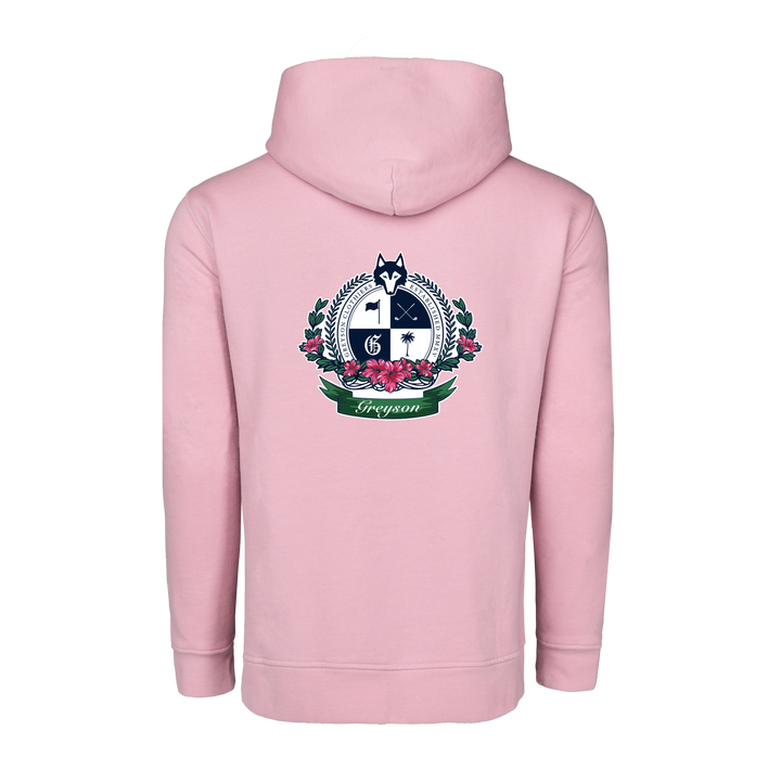 Mens Greyson Crest Aspen Hoodie - Heavyweight Cotton Hoodie with