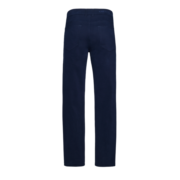 Mens Armonk 5-Pocket Pant - Slim Fit Brushed Cotton Pant | Greyson