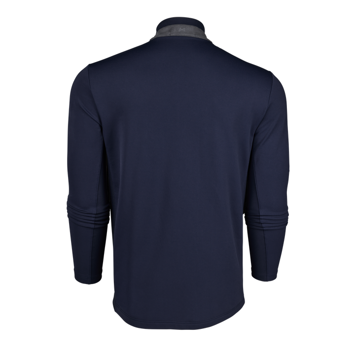 Mens Siasconset Quarter-Zip - Midweight Brushed Pique Quarter-Zip