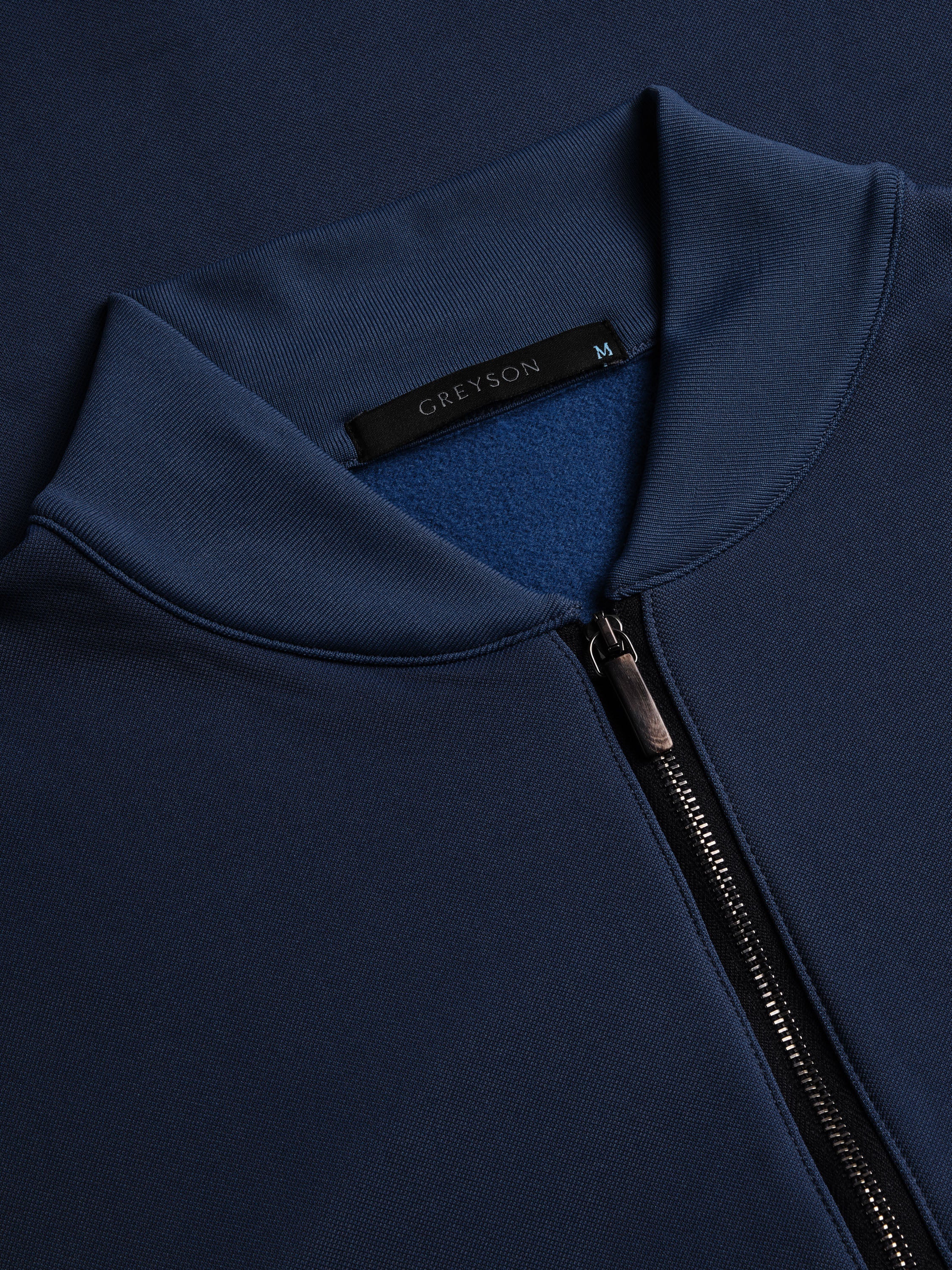 Mens Siasconset Quarter-Zip - Midweight Brushed Pique Quarter-Zip
