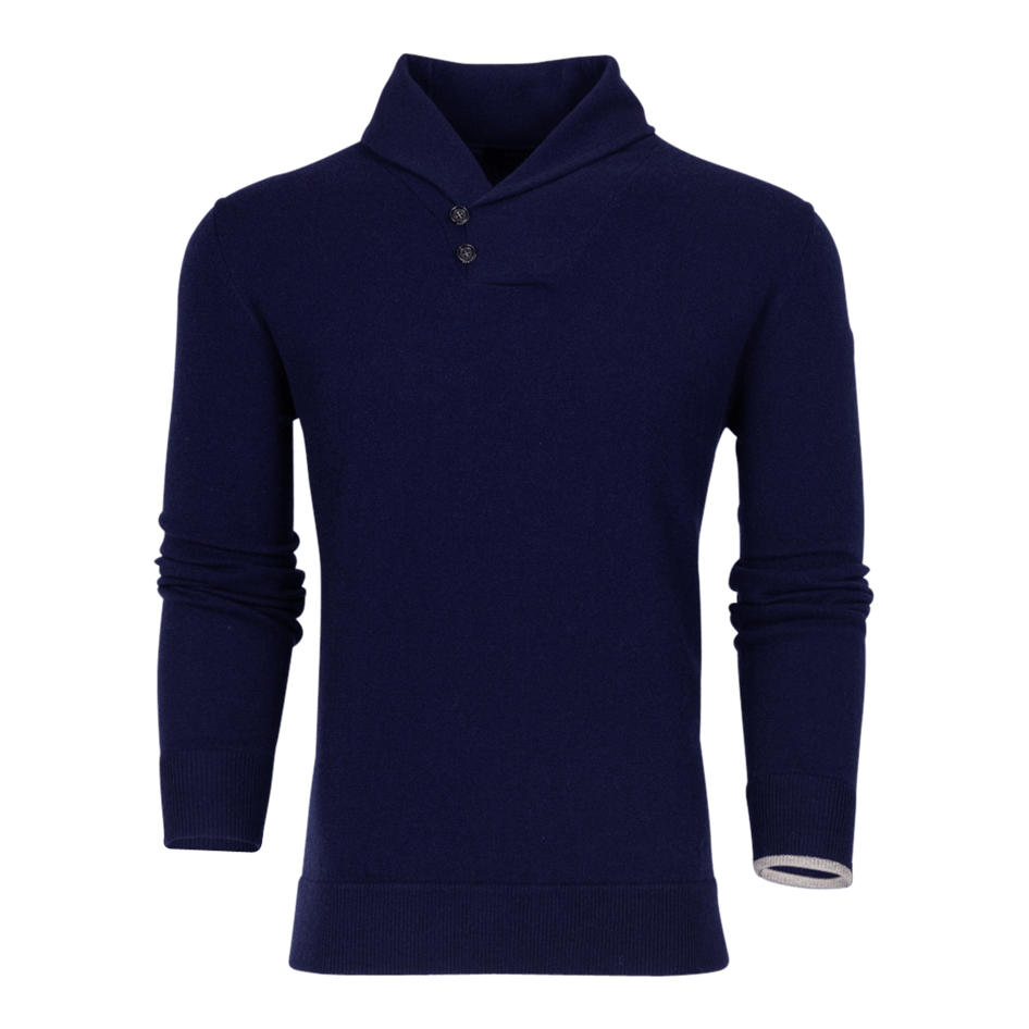 Greyson Clothiers Narragansett Shawl Sweater in ABYSS