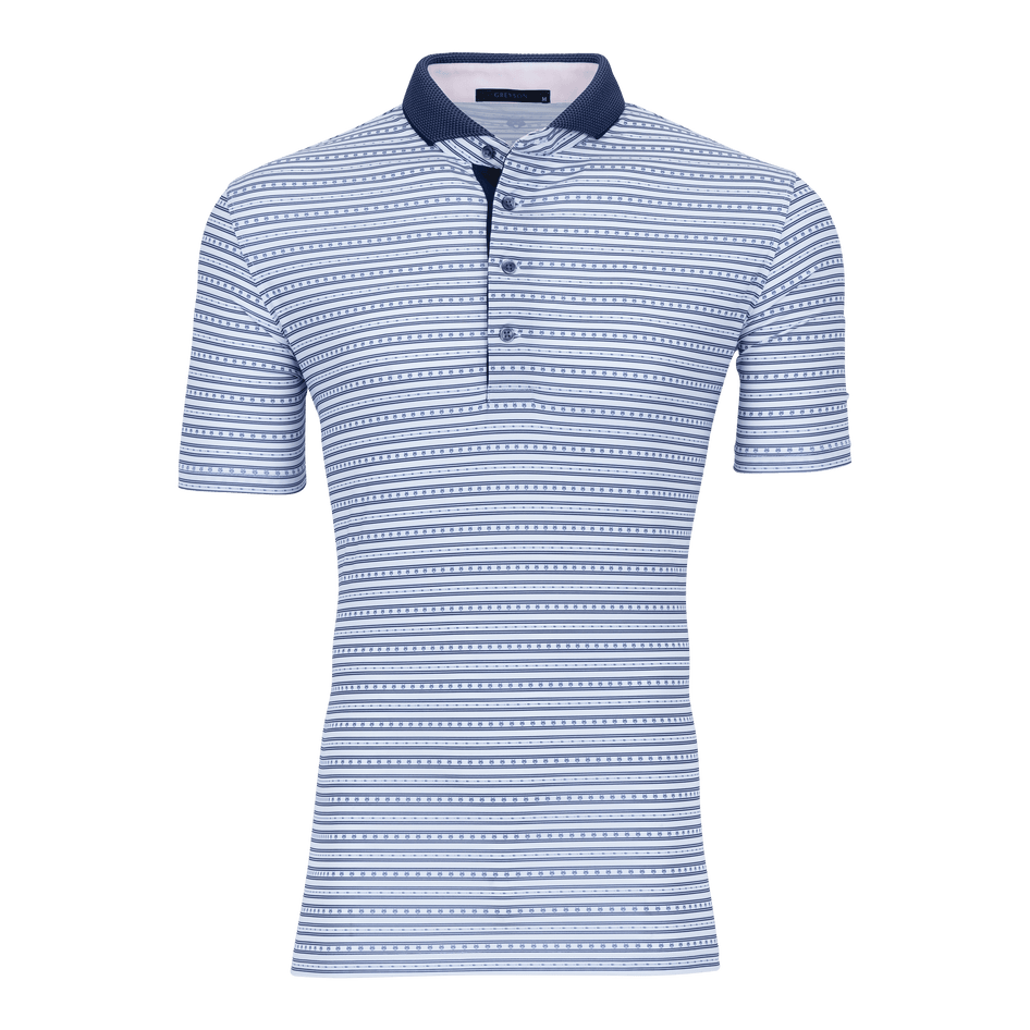 Greyson Clothiers Path Less Traveled Polo in ARCTIC