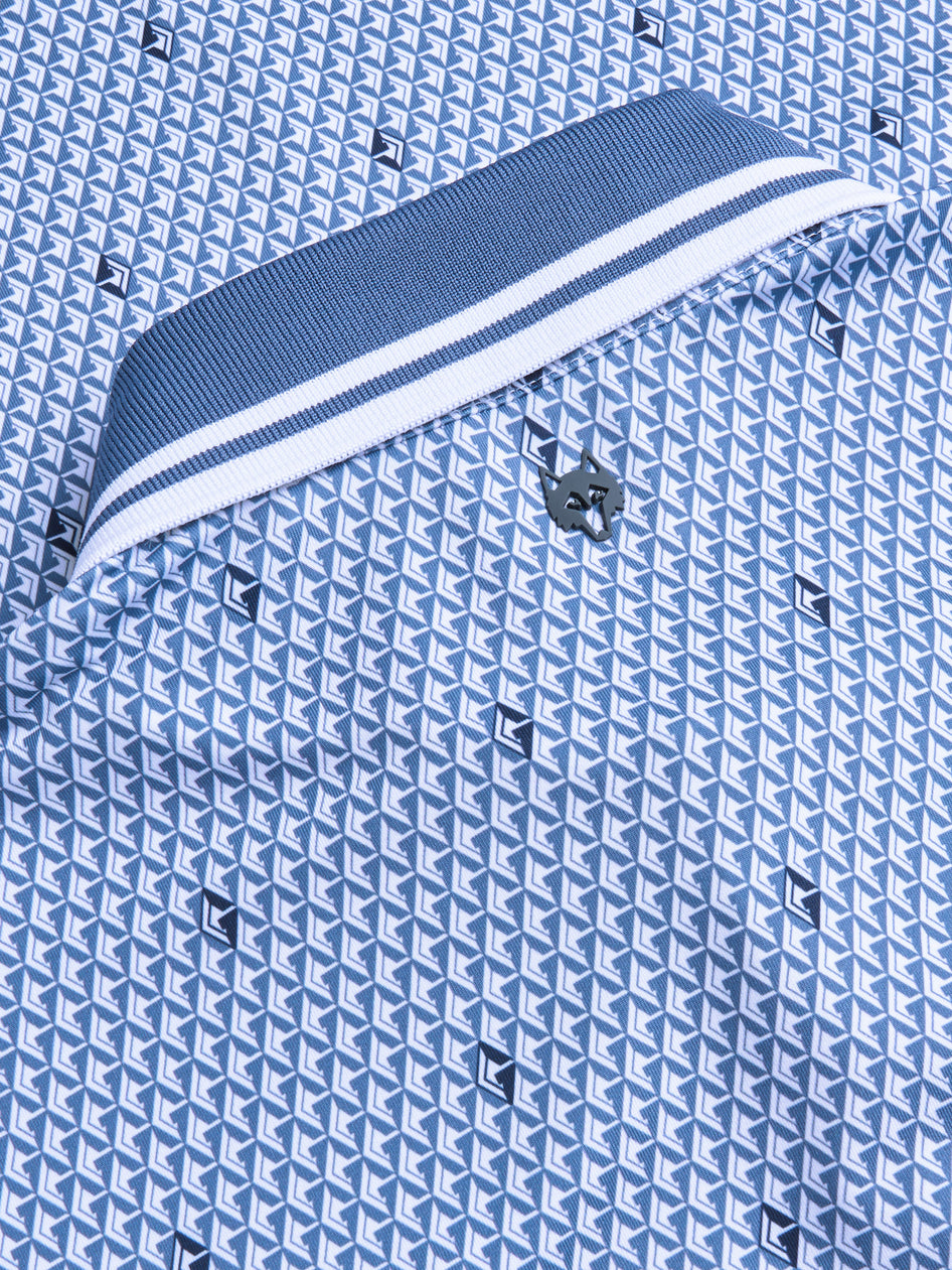 Greyson Clothiers Diamonds All Day Polo in FALCON
