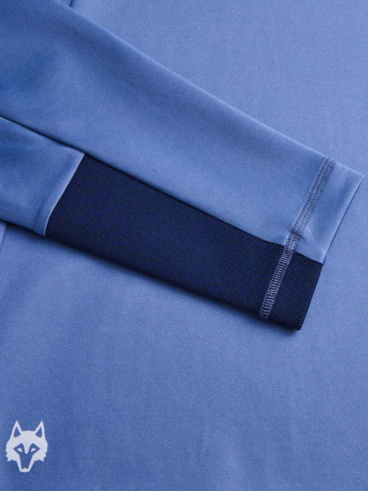 Sequoia Black Ribbed Cotton Quarter Zip Sweater – Collars & Co.