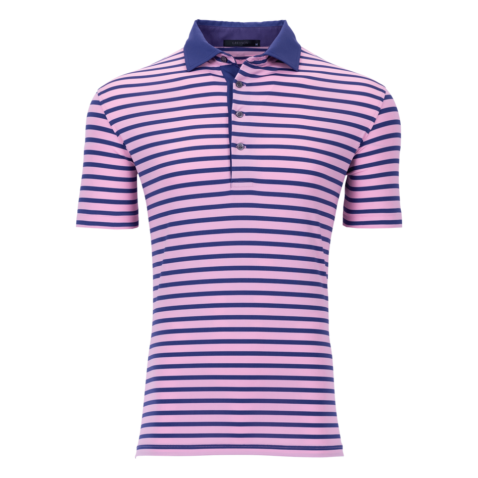 Greyson Clothiers Savannah Polo in PLUMERIA