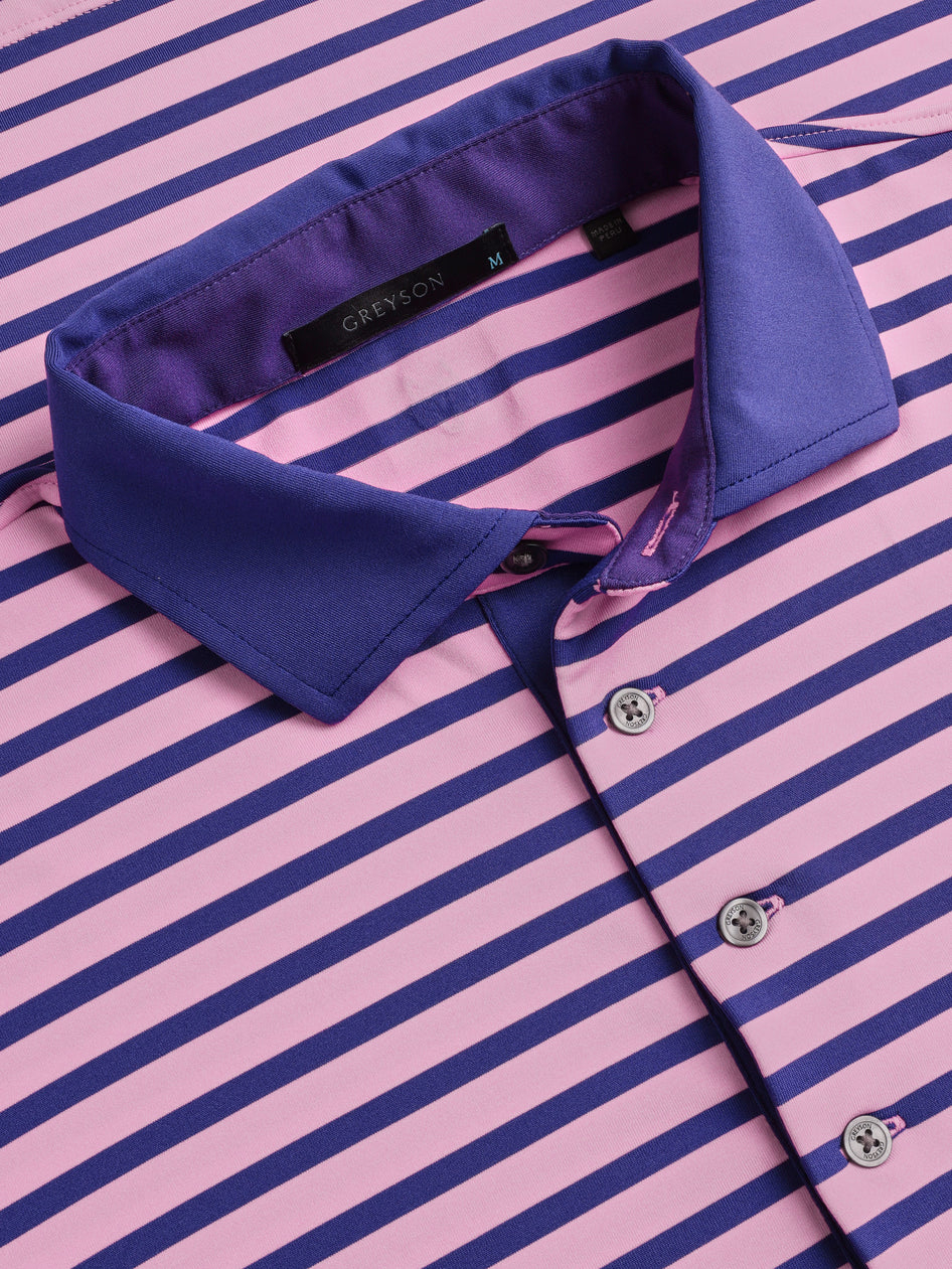 Greyson Clothiers Savannah Polo in PLUMERIA
