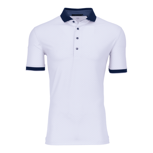 Ponderous Wolf Polo – Blue – Greyson Clothiers