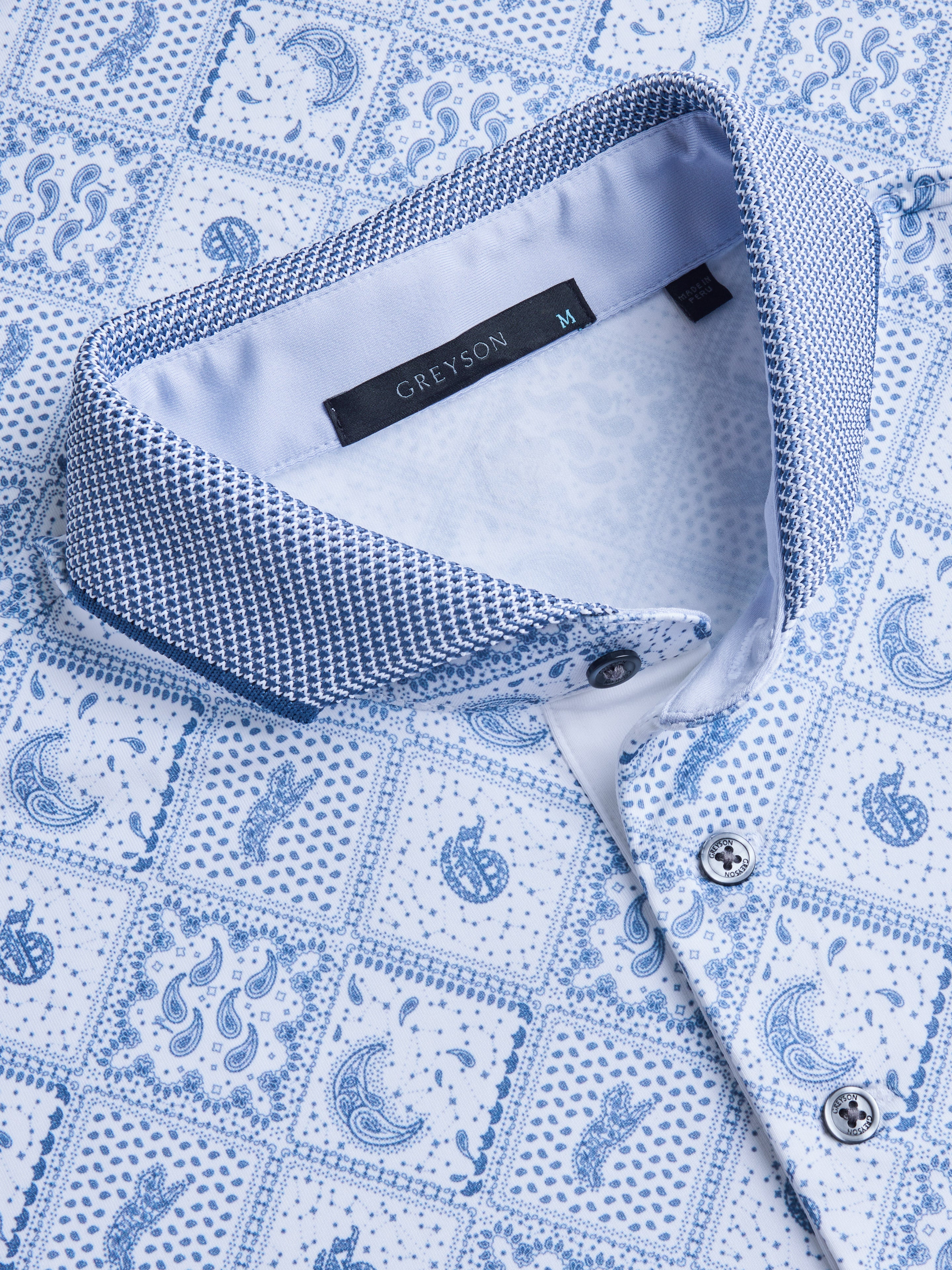 Mens Bandana Diaries Polo | Greyson Clothiers