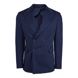 Greyson Clothiers Sequoia Double Breasted Sport Coat in MALTESE BLUE