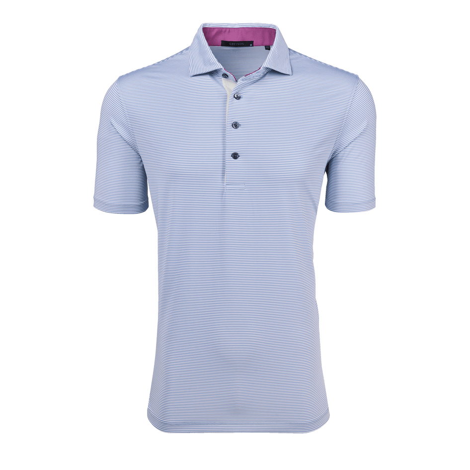 Greyson Clothiers Saranac Polo (Bonneville/Arctic)