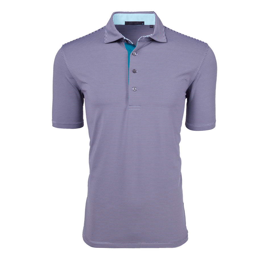 Greyson Clothiers Saranac Polo (Heron/Mulberry)