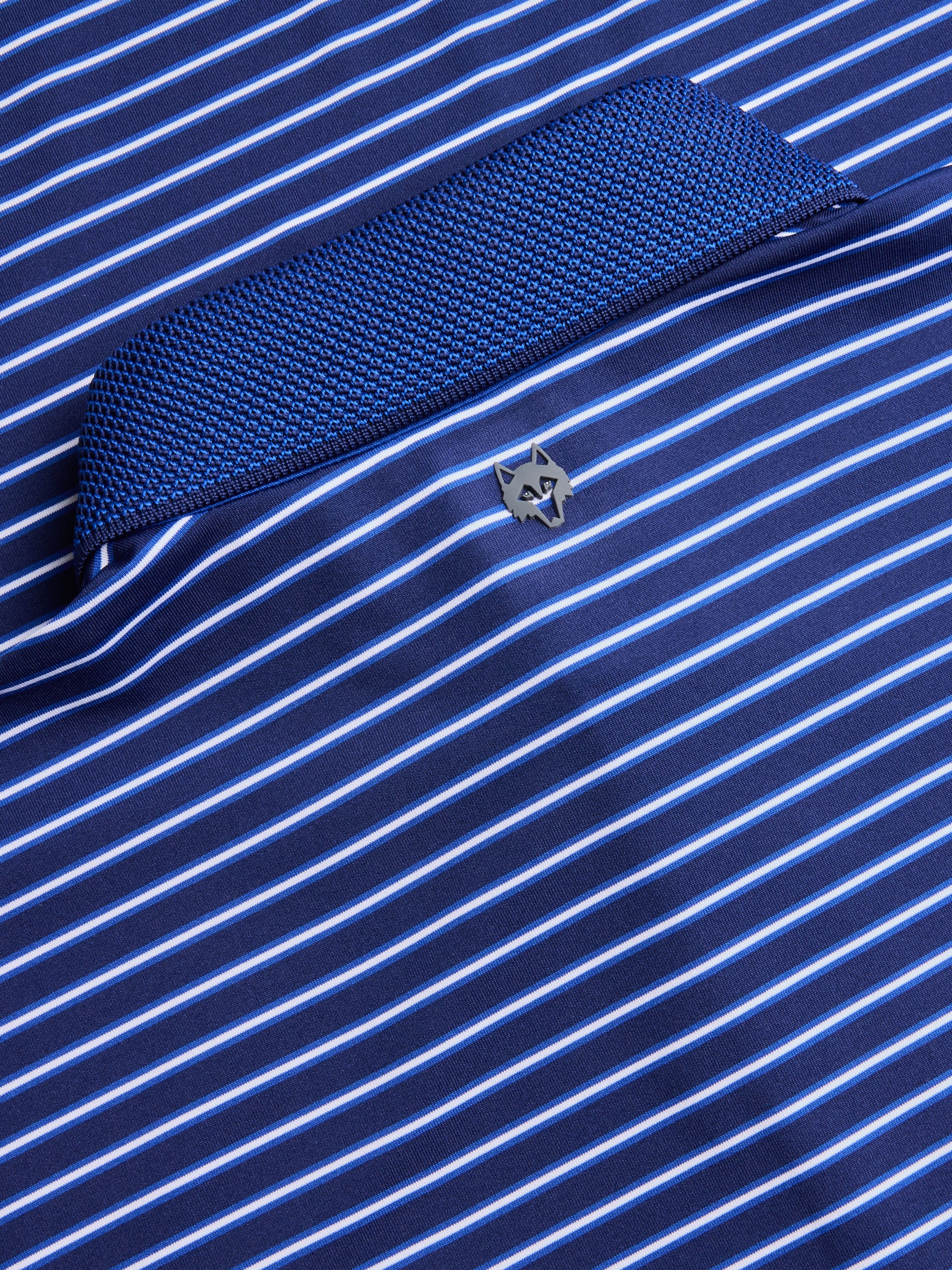 Mens Arenal Short Sleeve Polo - Performance Striped Polo