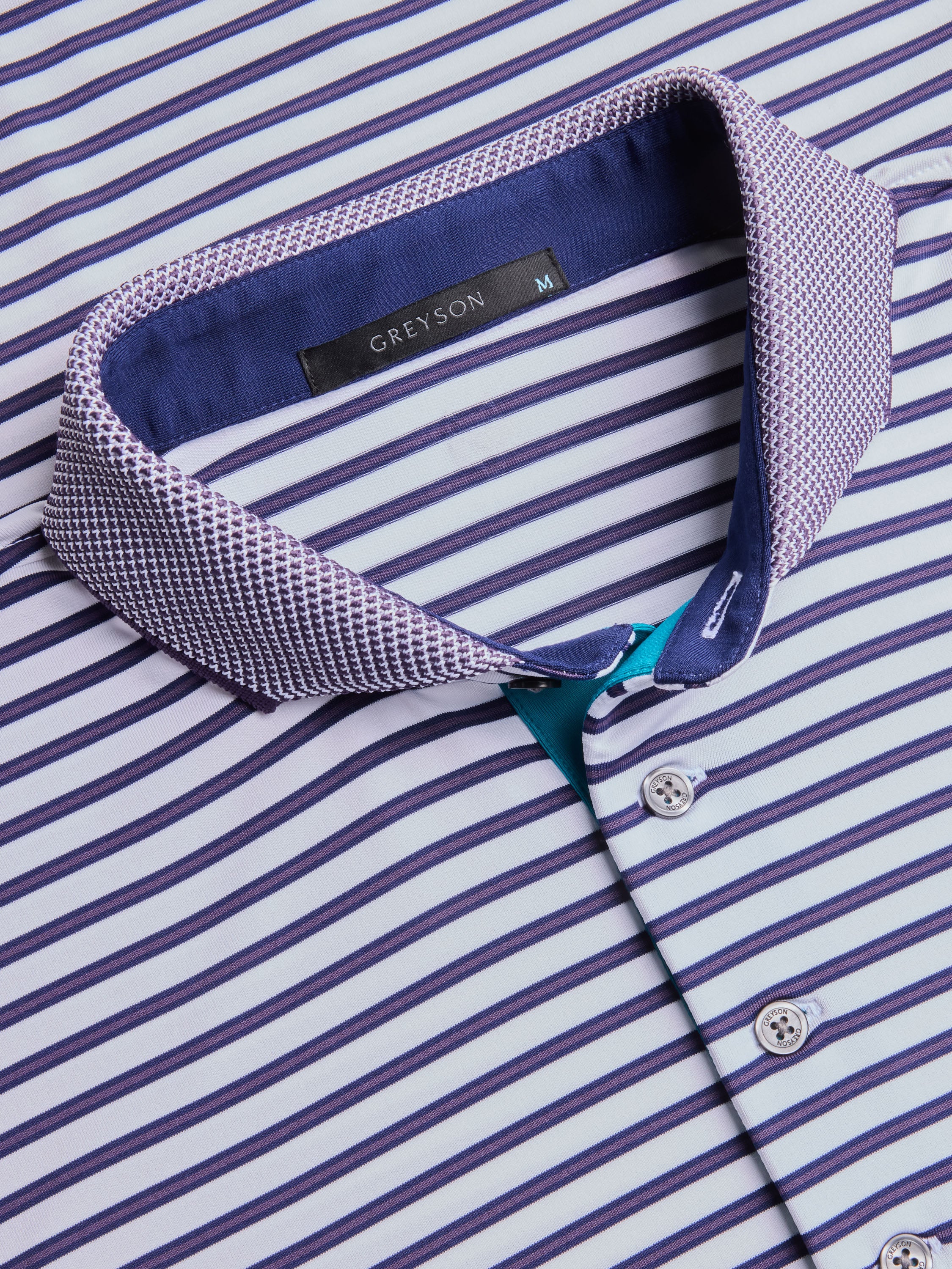 GREYSON グレイソン　人気のHANCOCK STRIPE POLO　M MSP24K85_417_1.png?v=