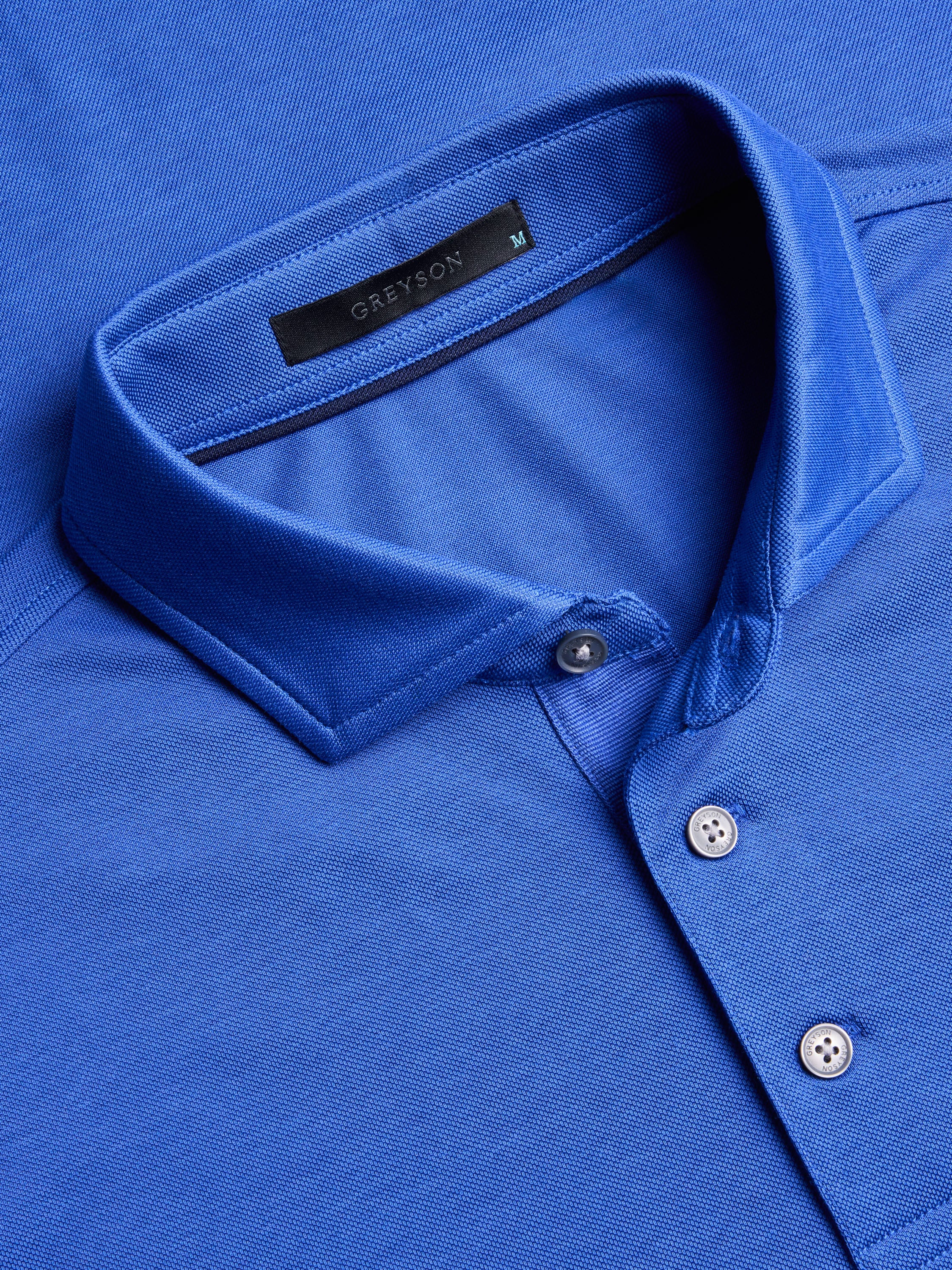 Mens Solid Short Sleeve Omaha Polo