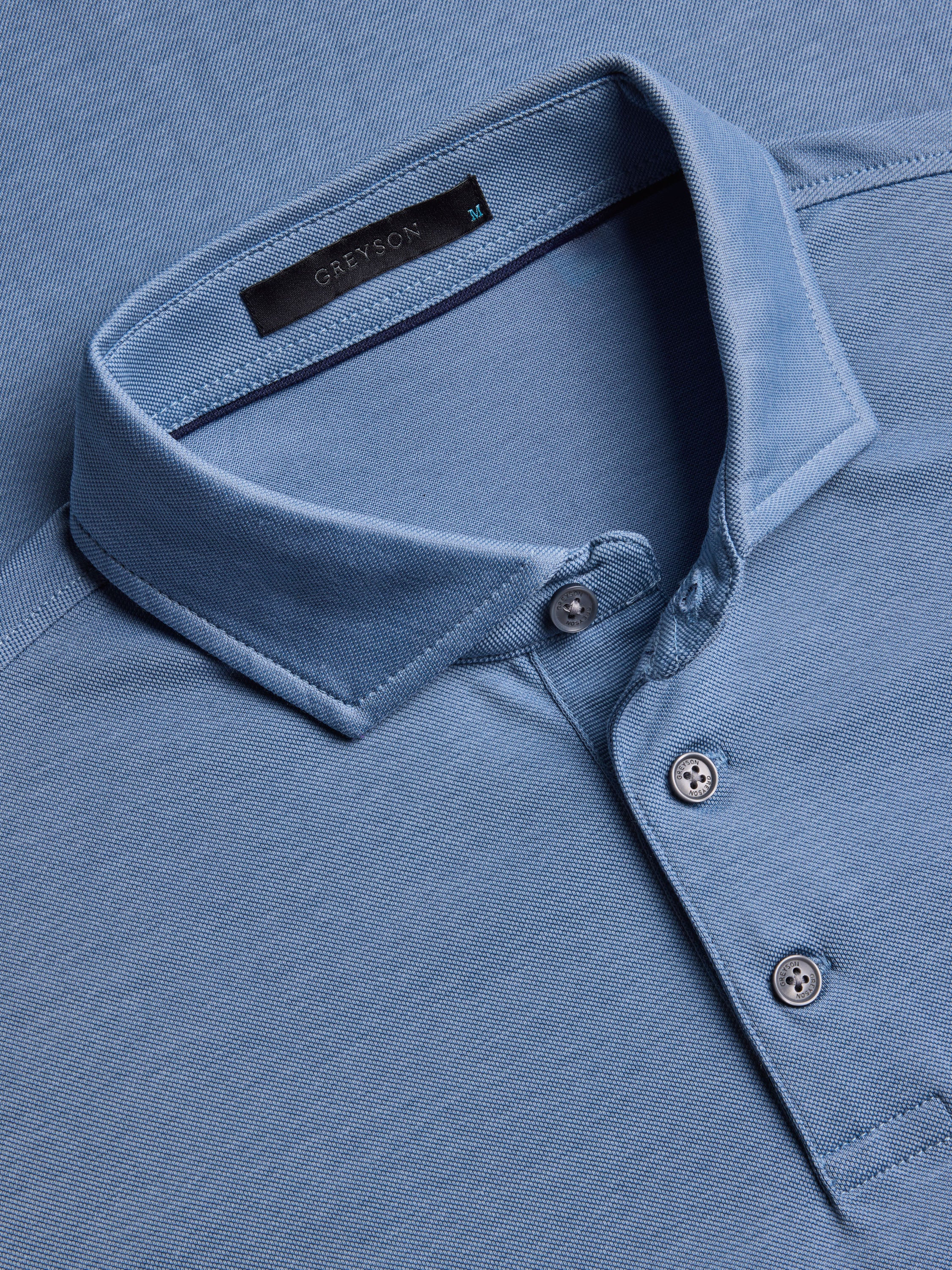 Mens Solid Short Sleeve Omaha Polo