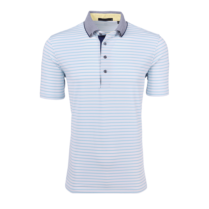 GREYSON グレイソン　人気のHANCOCK STRIPE POLO　M GREYSON グレイソン 人気のHANCOCK STRIPE POLO M