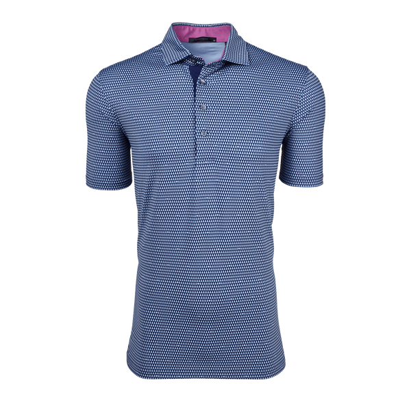 Mens Arrowhead Short Sleeve Polo - Performance Printed Polo