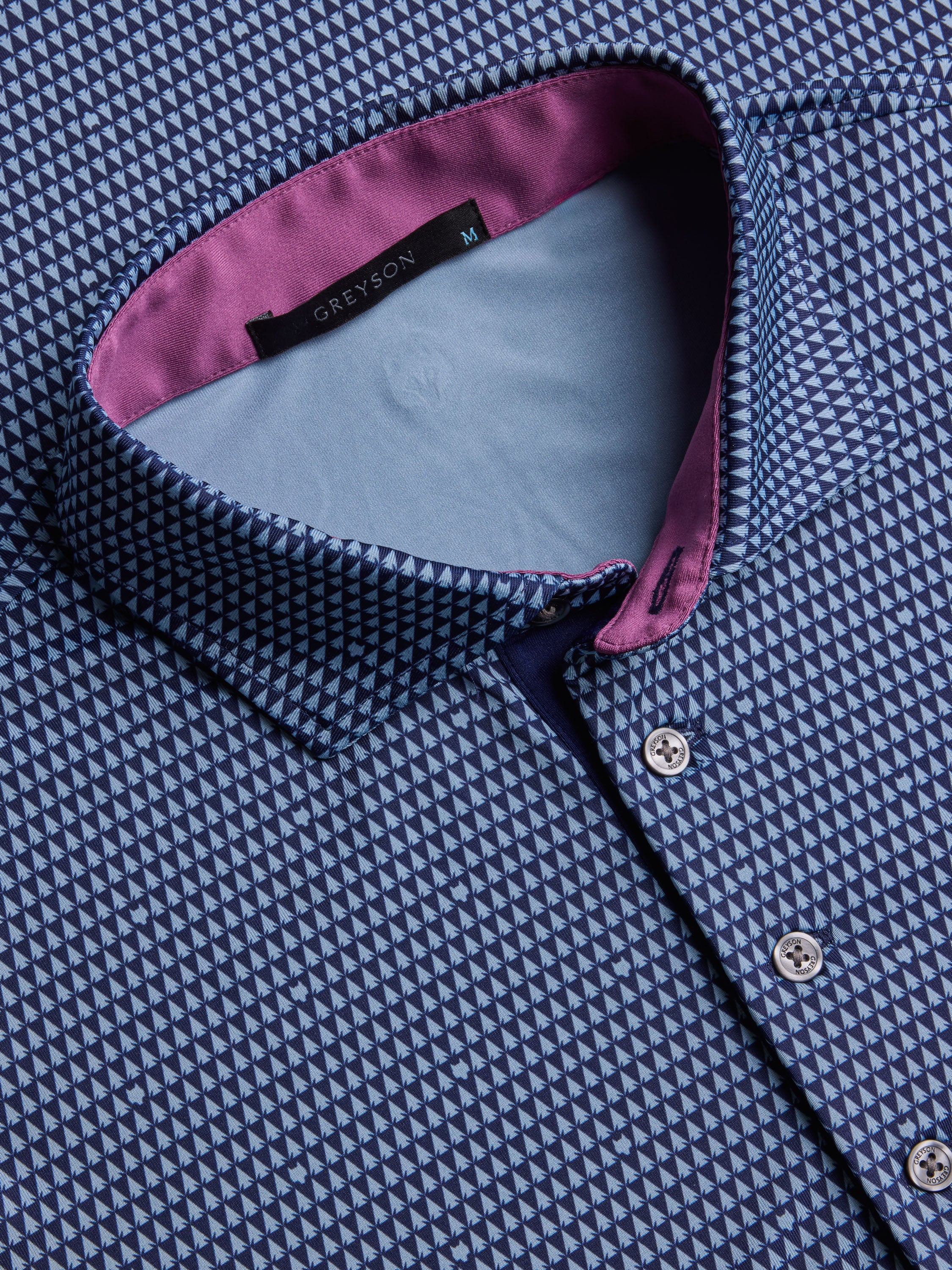 Mens Arrowhead Short Sleeve Polo - Performance Printed Polo Mens Arrowhead Short Sleeve Polo - Performance Printed Polo