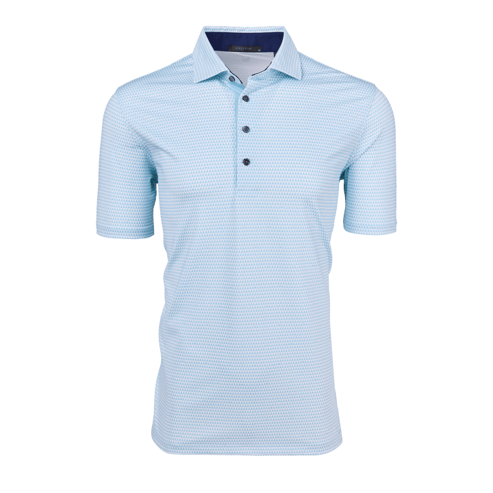 Mens Arrowhead Short Sleeve Polo - Performance Printed Polo
