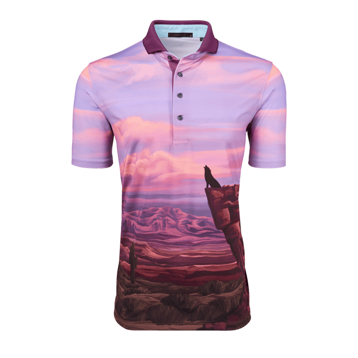 ★★Adairs★★ PG Monogram Short Sleeve Polo Shirt JE7146 Monogram Short Sleeve Polo - Green / 14