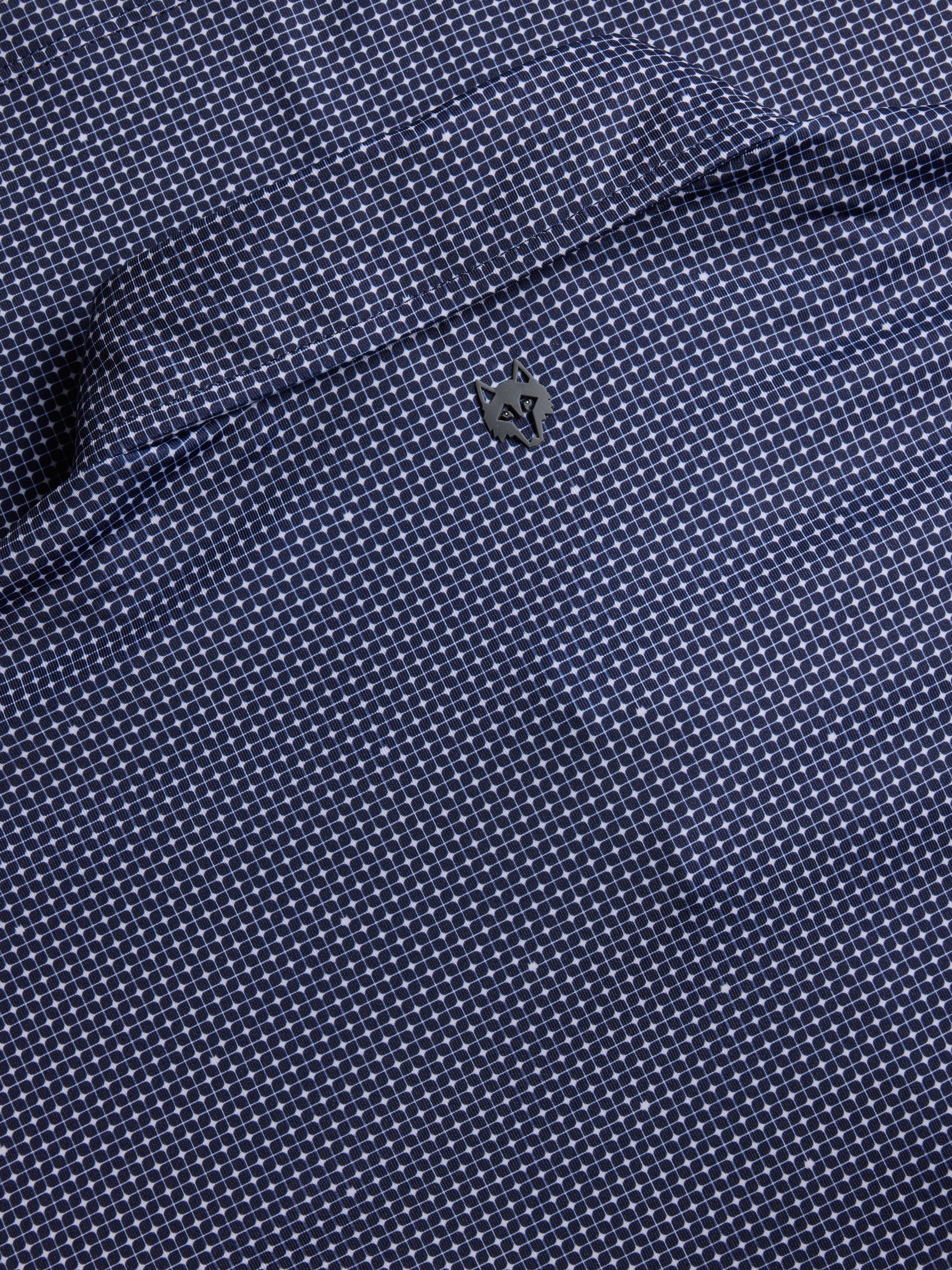 Mens Beacon Short Sleeve Polo - Performance Printed Polo with Knit
