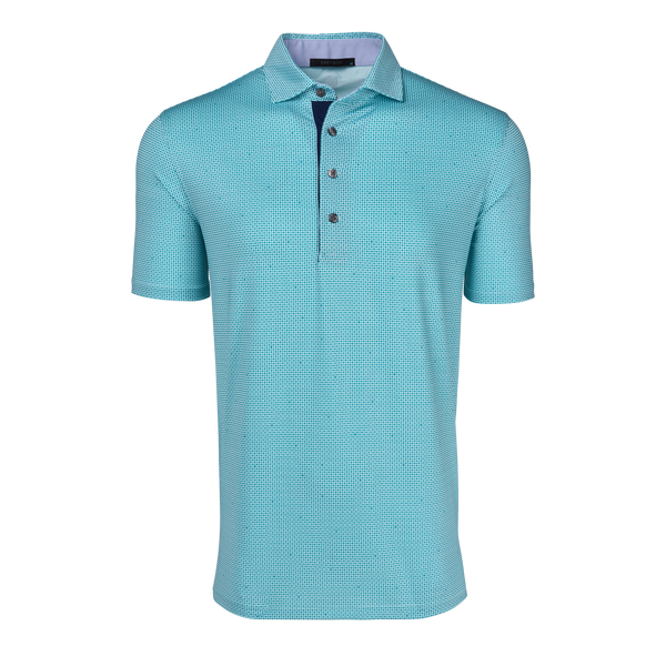 GREYSON グレイソン　Beacon poro　 表記M Mens Beacon Short Sleeve Polo - Performance Printed Polo with Knit