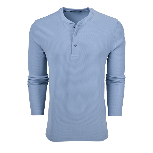 Mens Traverse Waffle Henley | Greyson Clothiers