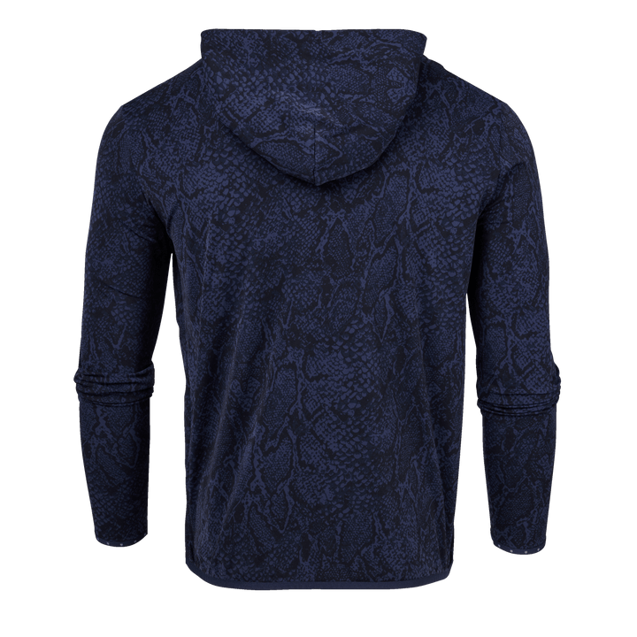 Mens Wolf Scales Colorado Hoodie - Printed Lightweight Performance