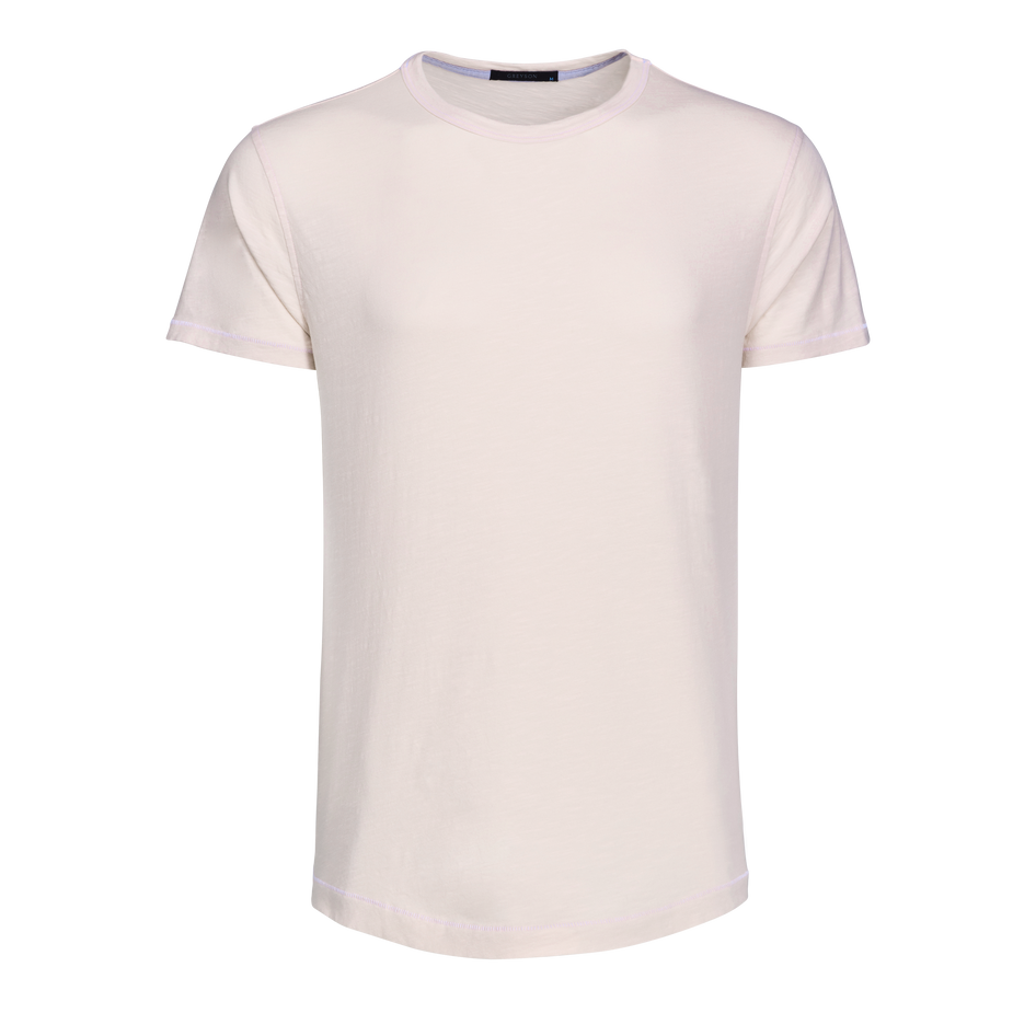 Sepia Rose Cotton Alpha Slub Tee Ghost on the Shore - Front View | Greyson Clothiers