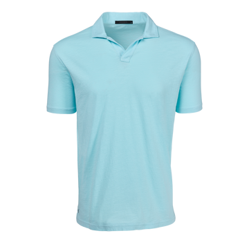 Greyson Clothiers Alpha Slub Johnny Collar Polo