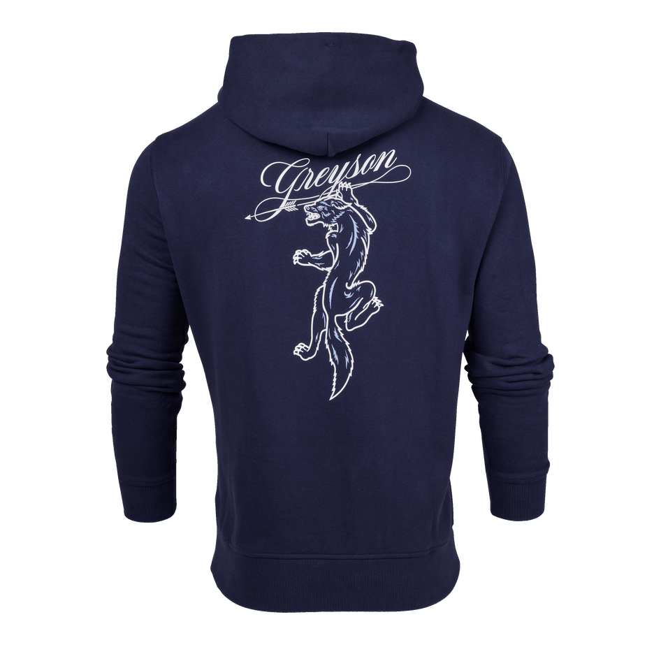 【GREYSON】Threaded Arrow Aspen Hoodie 海外限定 Mens Cotton Heavyweight Hoodie: Threaded Arrow Aspen Hoodie