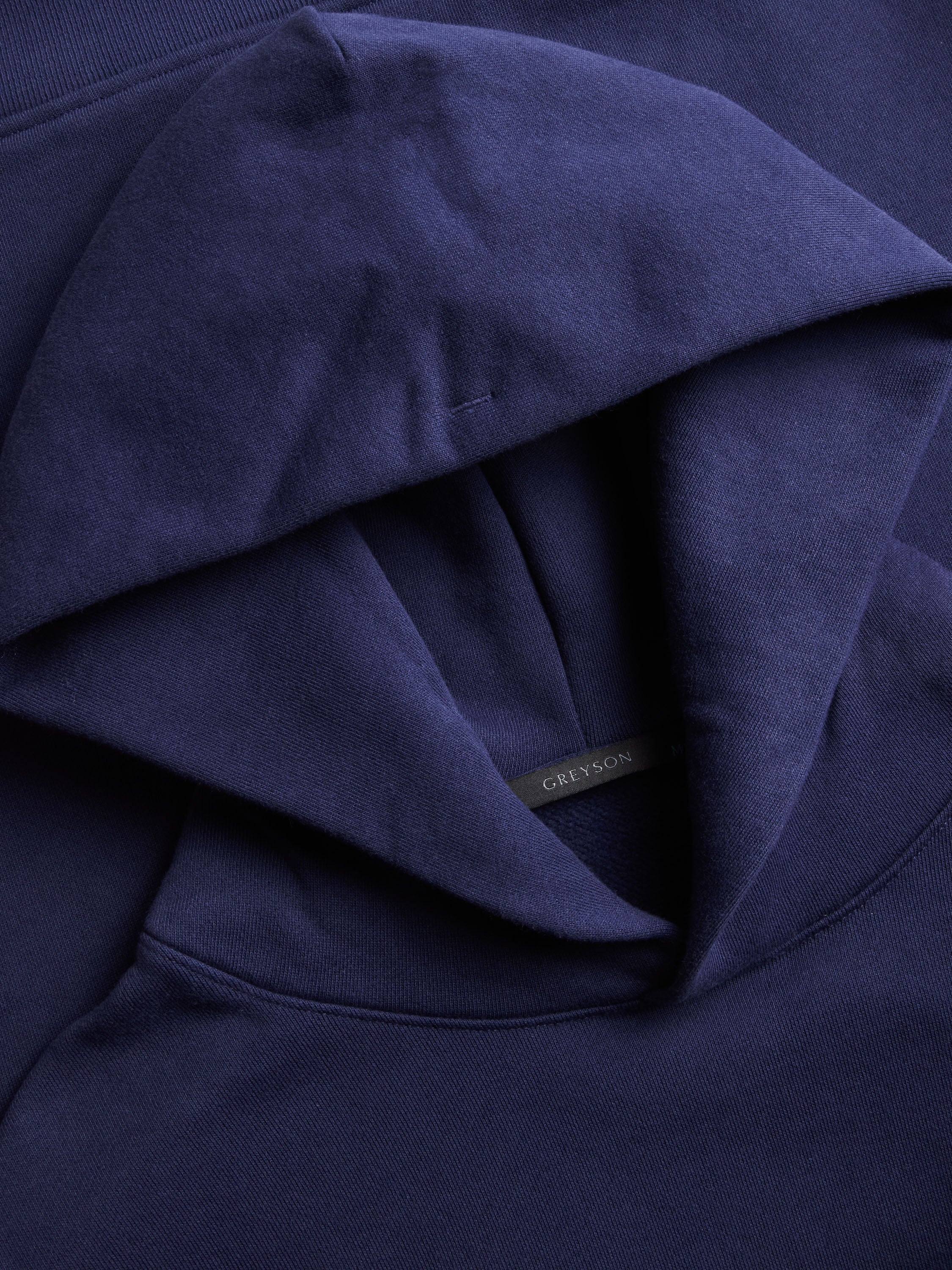 Mens Cotton Heavyweight Hoodie: Threaded Arrow Aspen Hoodie