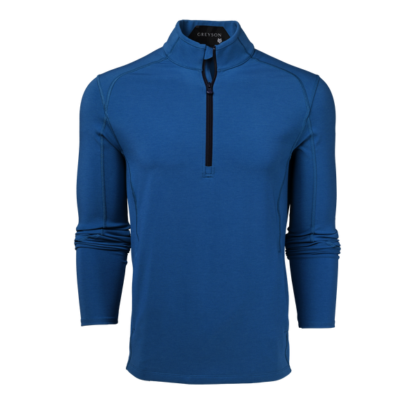 Greyson グレイソン GOLF セーター ウルフロゴ カシミヤ混 M（L） greyson_guide_sport_quarter_zi