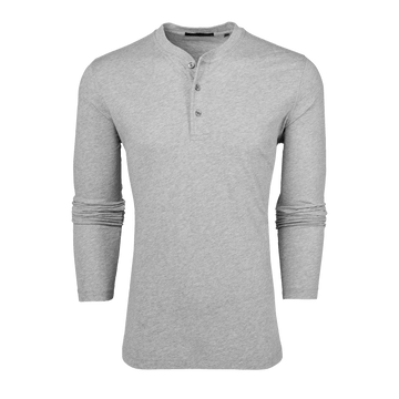 Alpha Slub Long Sleeve Henley