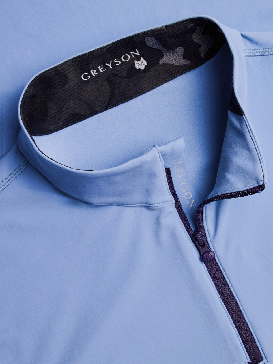 Greyson Clothiers Tate Mockneck Quarter-Zip (Heron)