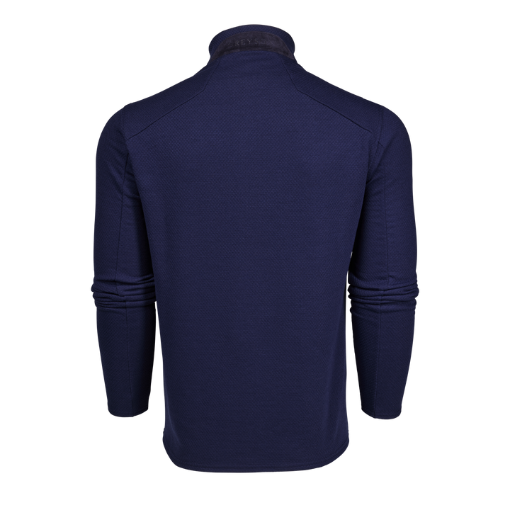 りーぬ UNRL Interlock Quarter Zip | Men's Arctic Ice Quarter Zip
