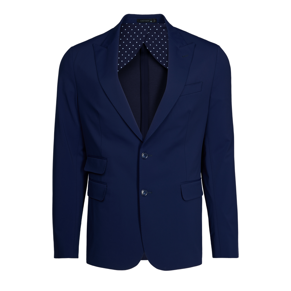 Greyson Clothiers Montauk Single-Breasted Peak Lapel Blazer