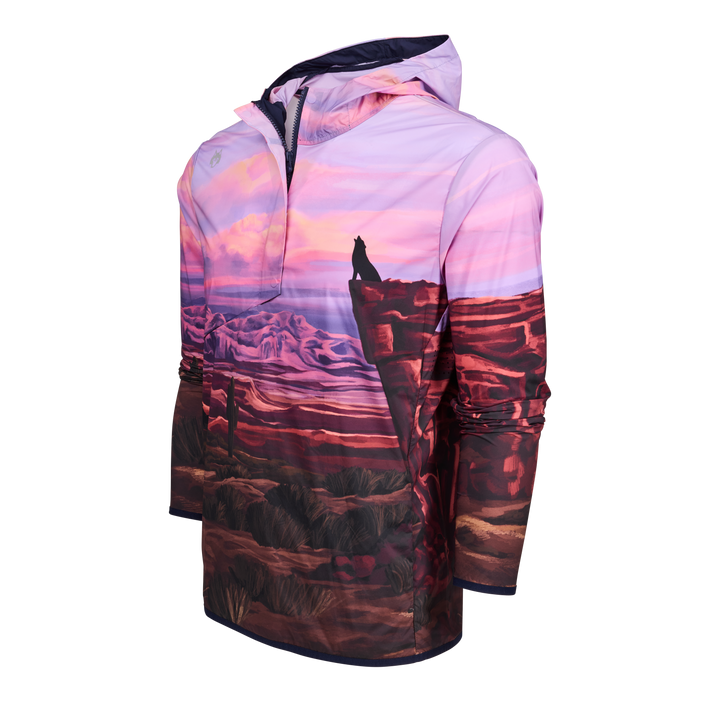 ★2022FW新作★GROVE★RIONA JACKET Mens Canyon Stalk Newago Pac Lite Jacket - Printed Packable