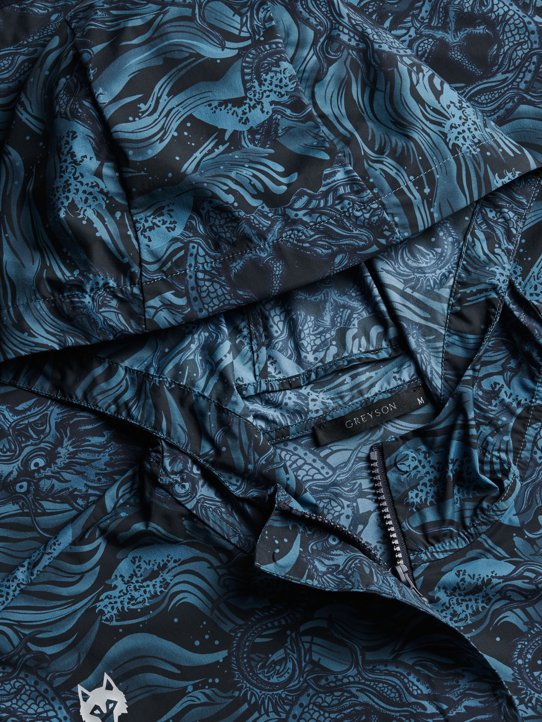 Magic Dragon Newago Pac Lite Jacket - Printed Packable Lightweight