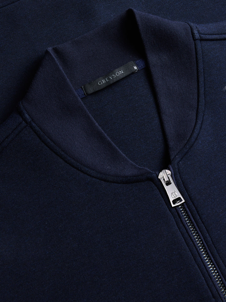 Mens Calgary Luxe Bomber Jacket - Midweight Double Knit 