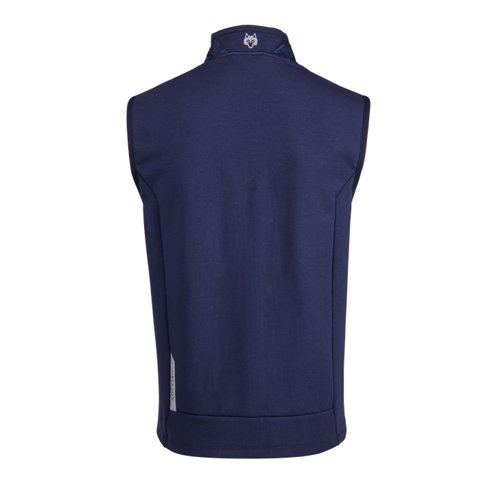 Mens Lightweight Technical Vest: Gratiot Hybrid Quarter-Zip Vest Mens Lightweight Technical Vest: Gratiot Hybrid Quarter-Zip Vest