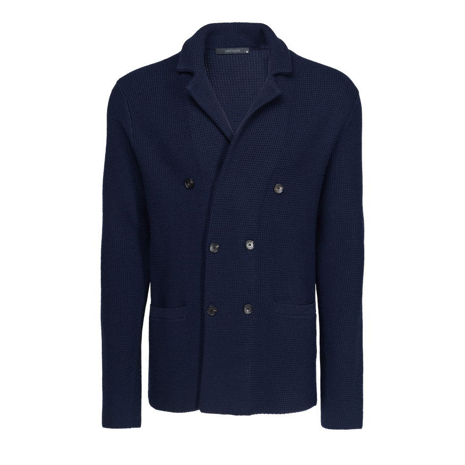 Greyson Clothiers Saratoga Double Breasted Blazer Cardigan