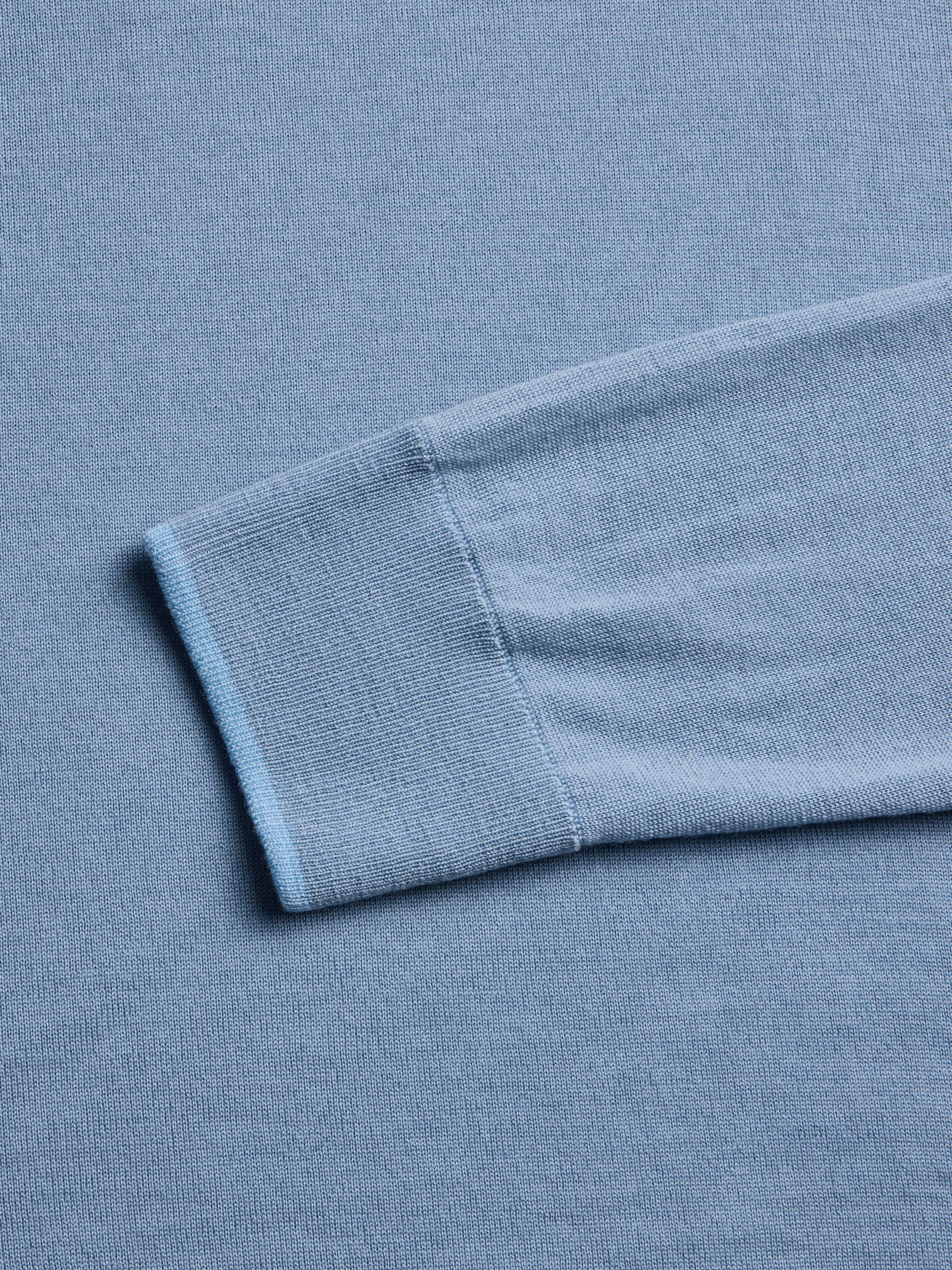 Mens Lightweight Merino Wool Sweater: Saratoga Crewneck Sweater