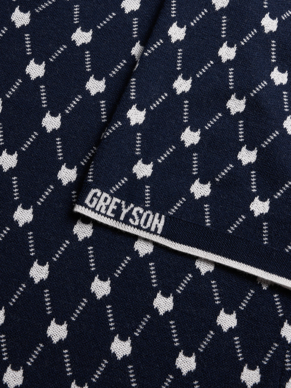 Greyson Clothiers Wolf Chain Johny Collar Saratoga Polo