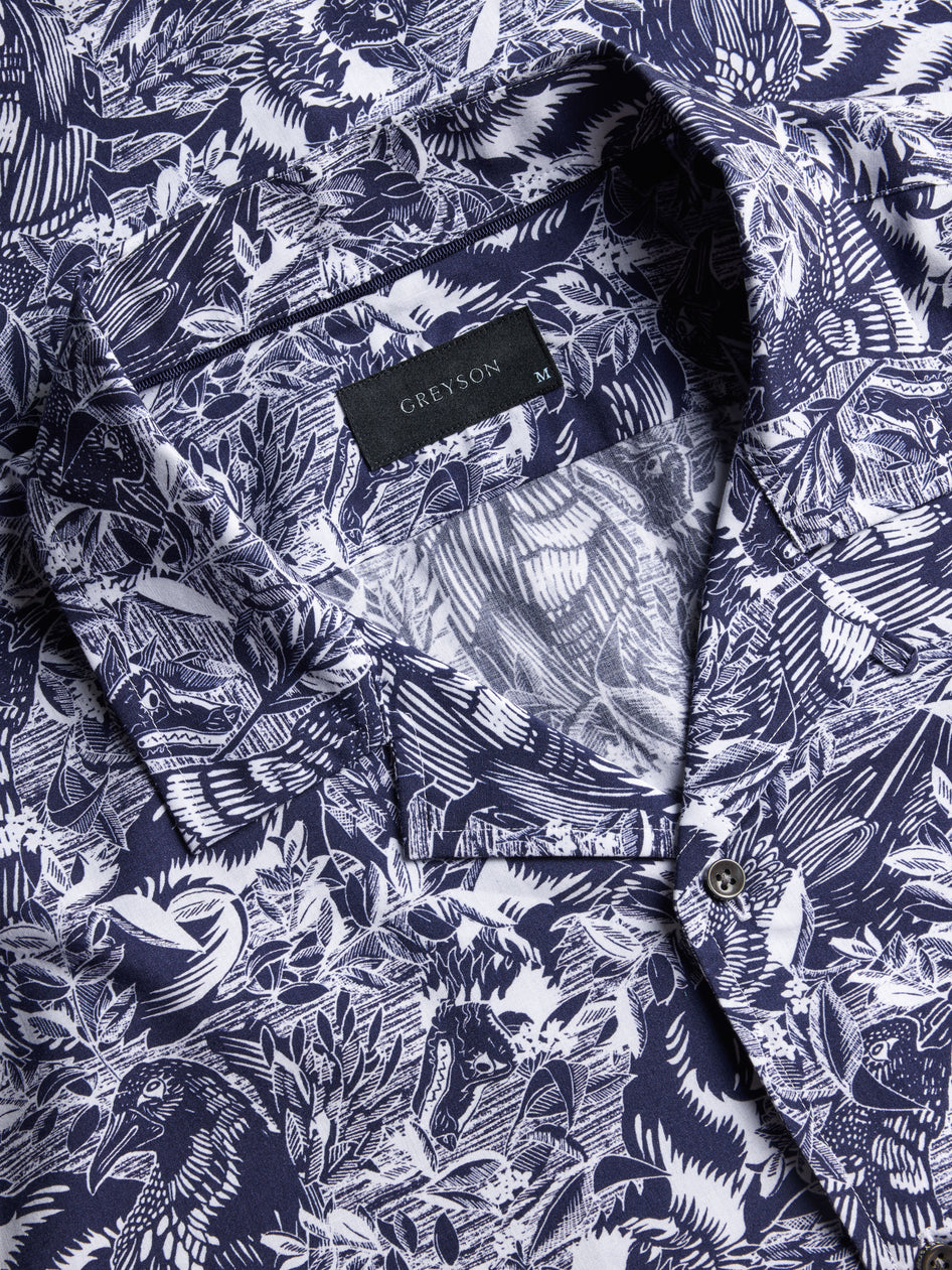 Greyson Clothiers Stamped Lincoln Camp Shirt