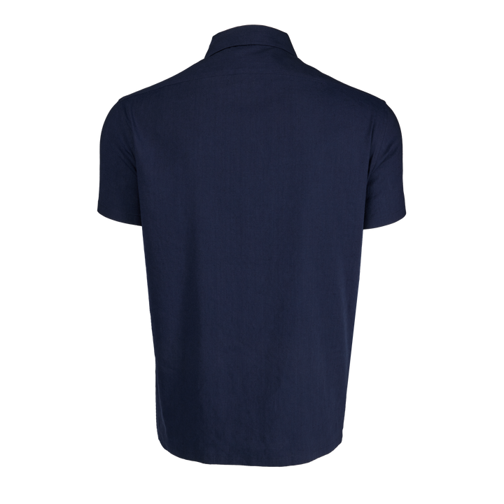 Mens Gaston Camp Shirt - Lightweight Relaxed Linen-Blend Resort