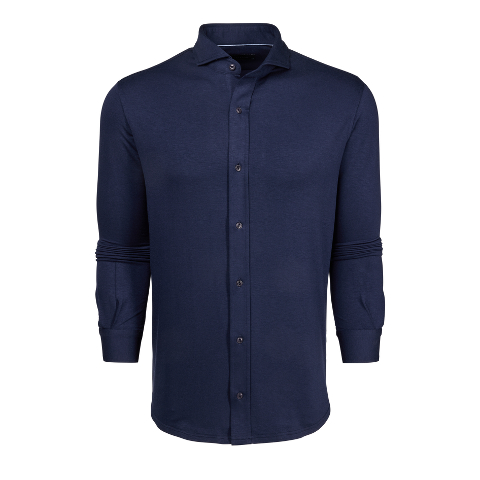 Men's Catskill Knit Shirt in Grey, Size XL by Greyson Clothiers Men's Catskill Knit Shirt in Grey, Size XL by Greyson Clothiers