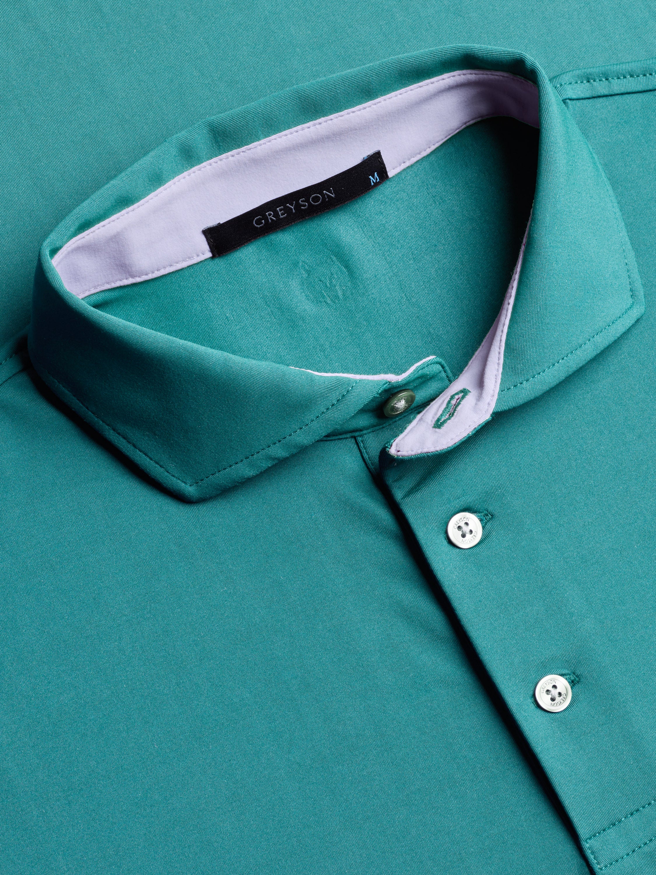 Mens Cayuse Short Sleeve Polo - Performance Knit Polo with Spread