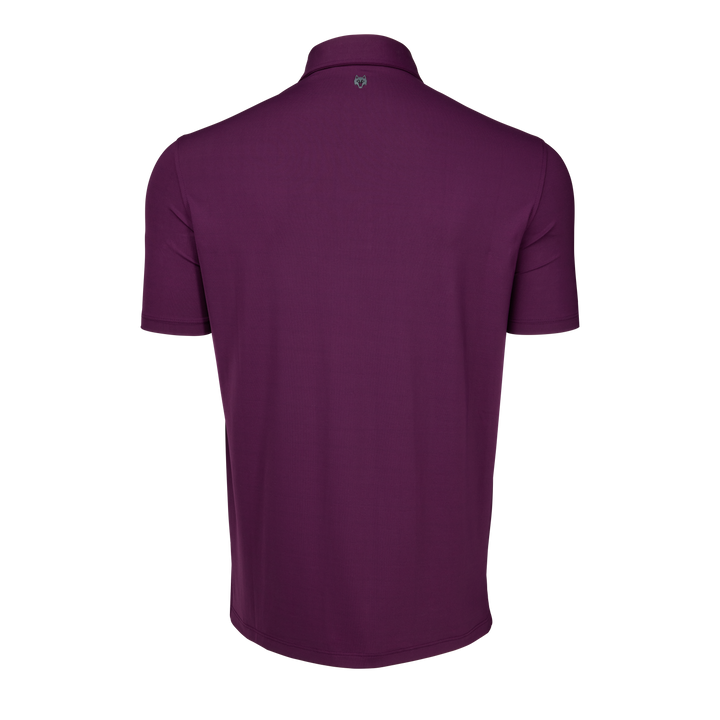 超美品　グレイソン　半袖　ポロシャツ　ジャングル　パープル　吸湿速乾　メンズ　M Mens Cayuse Short Sleeve Polo - Performance Knit Polo with Spread