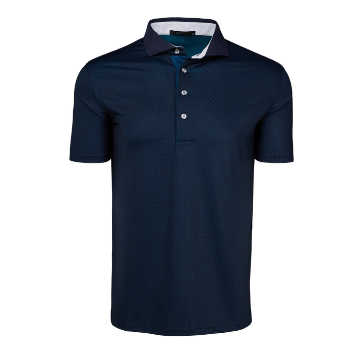 Mens Drifter Short Sleeve Polo - Performance Printed Polo with